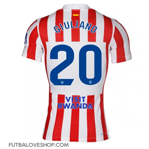 Dres Atletico Madrid Giuliano Simeone #20 Domáci 2025-26 Krátky Rukáv
